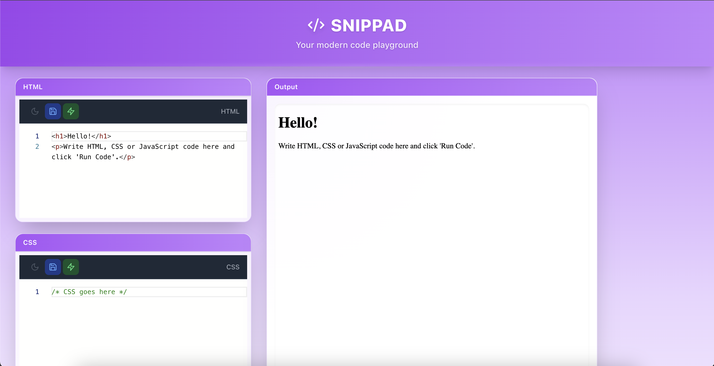 Snippad